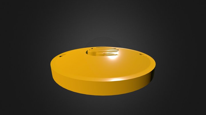 Speaker part 1 (top) 3D Model