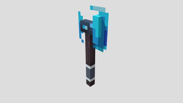 Diamond Axe Reload 3D Model