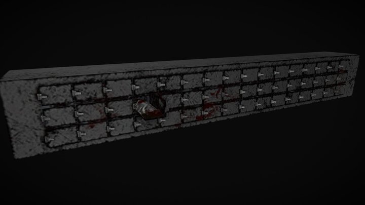 Morgue Body Storage 3D Model