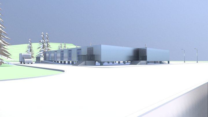 5D NPI Hospital in South Korea 3D Model