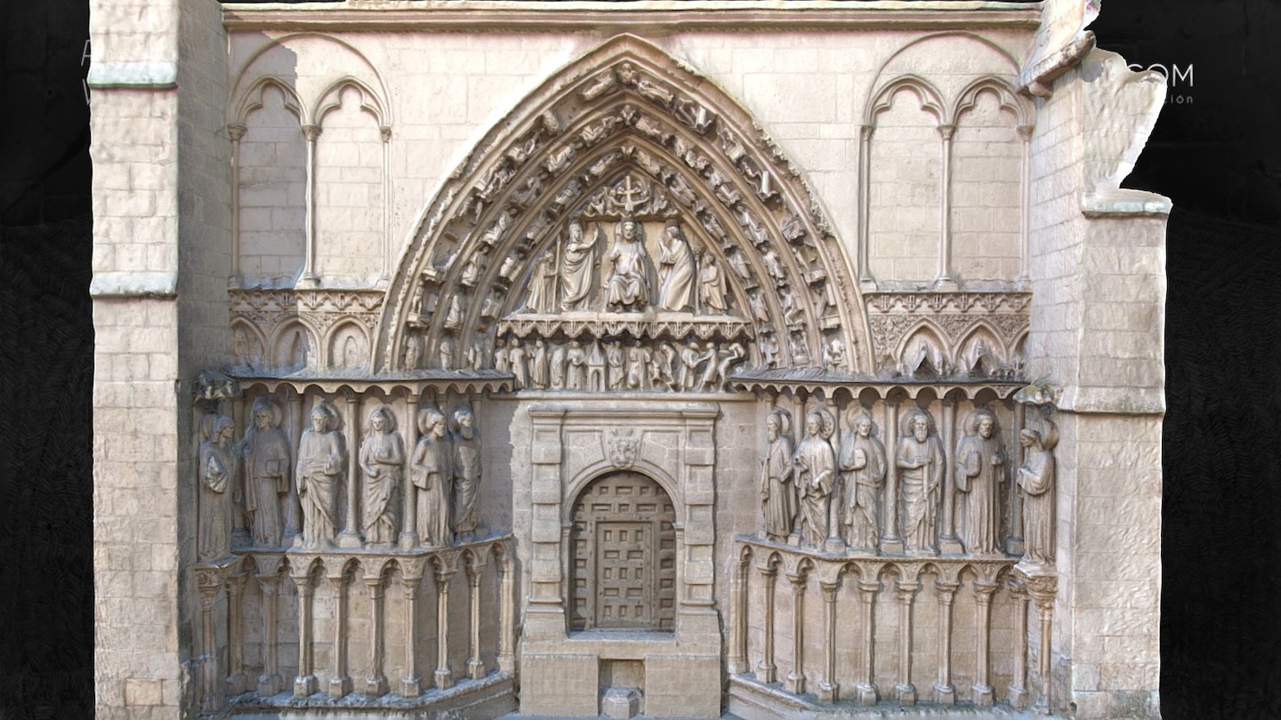 Portada Apóstoles Catedral Burgos