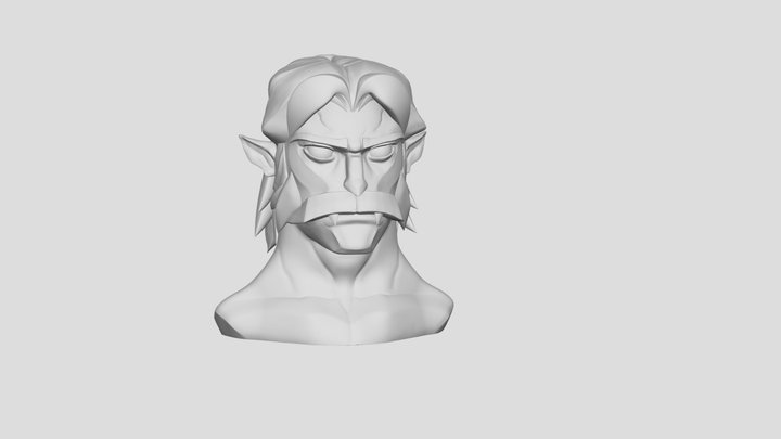 Grench_bust 3D Model