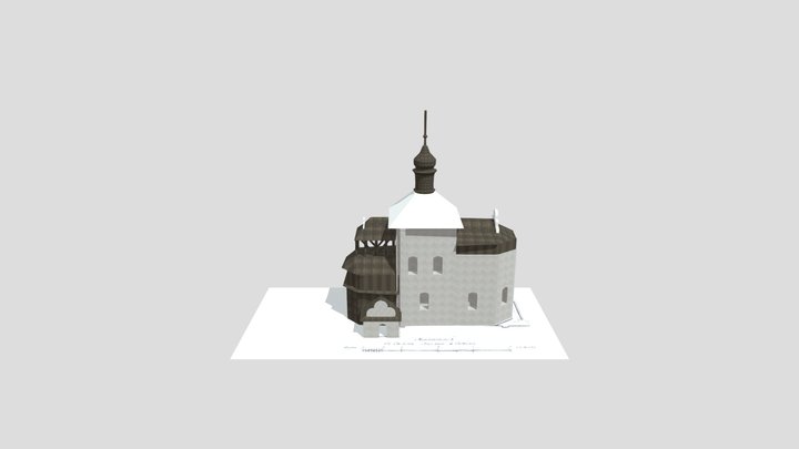 церква бдується 3D Model