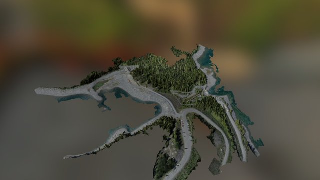 Lower Lake 3D Model
