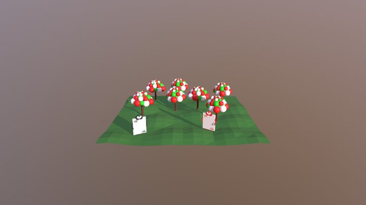 Alice in wonderland Card Soldiers 3D Model
