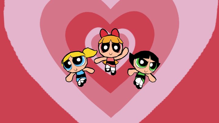 Powerpuff Girls 3D Model