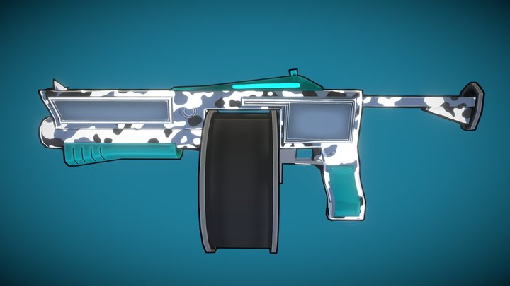 Lanzagranadas_CellShading 3D Model