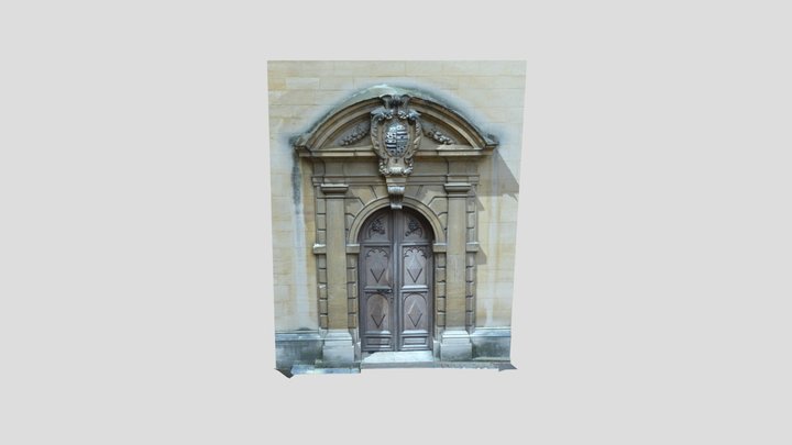Ancient Door 3D Model