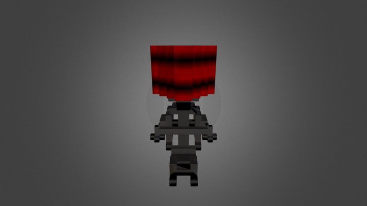 TF2 Lv1 Sentry 3D Model
