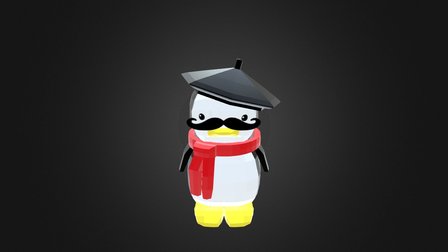 Penguin 3D Model