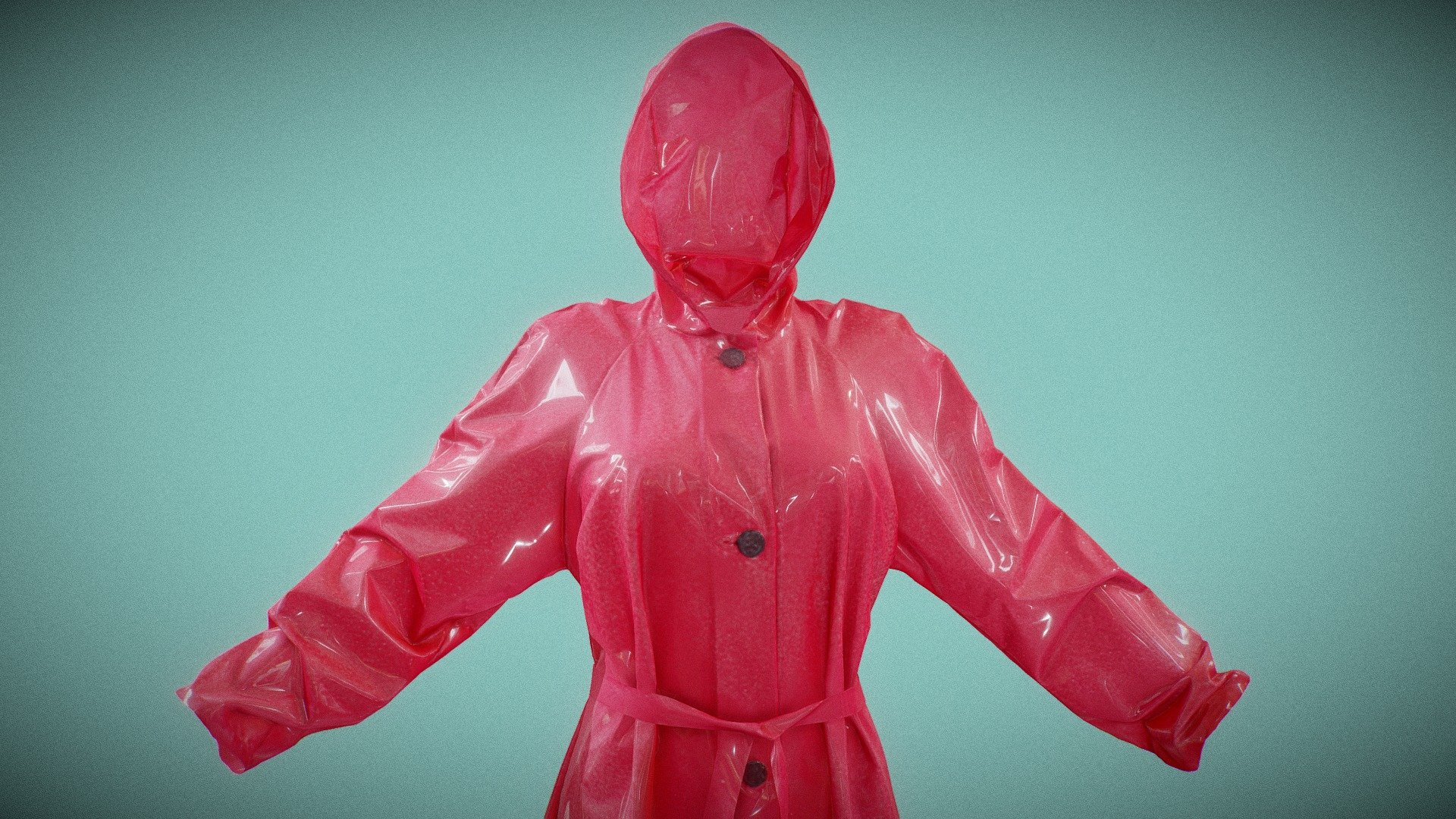 Raincoat 9 - Buy Royalty Free 3D model by Polygonal Miniatures ...