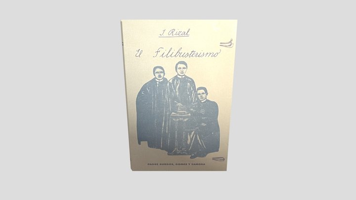 El Filibusterismo Book 3D Model