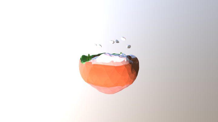 Low Poly Island 3D Model
