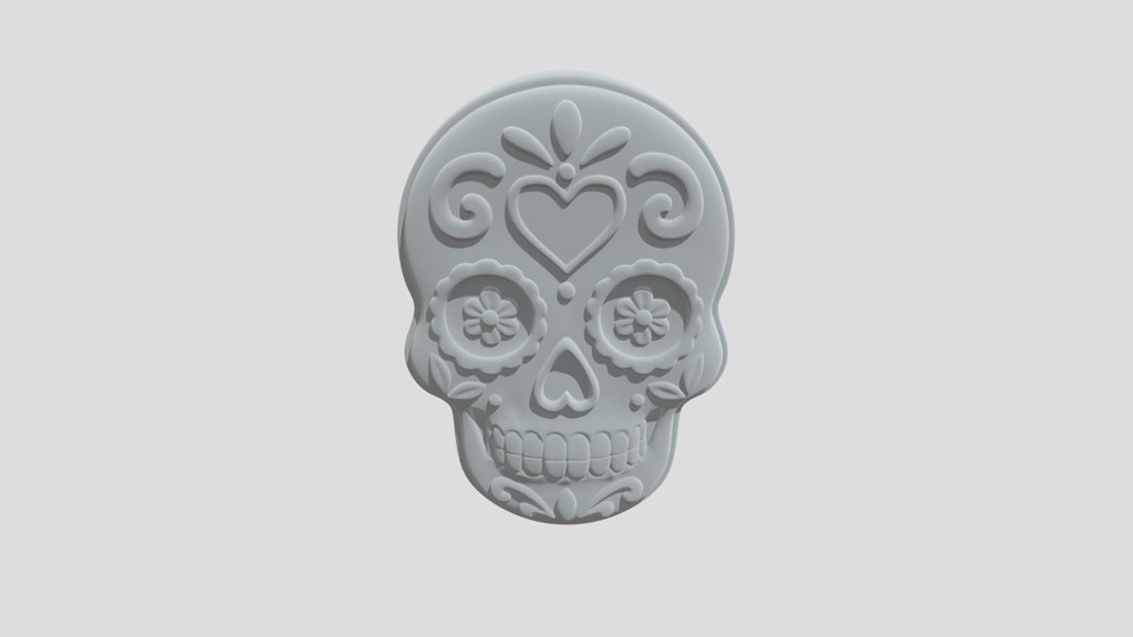 Sugar Skull Cookie