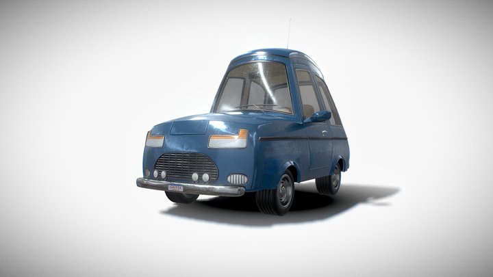 3D stylized SUV 3D Model