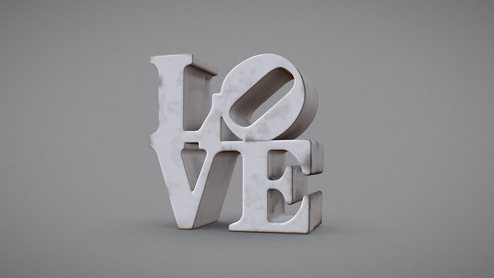 LOVE Ornament – Modèle 3D gratuit STL