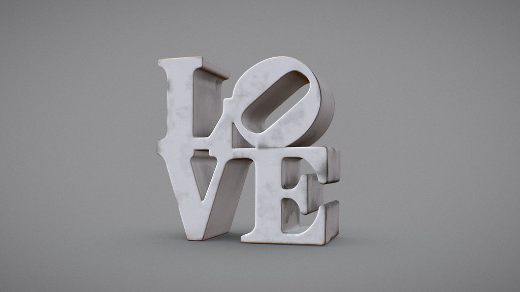LOVE Ornament