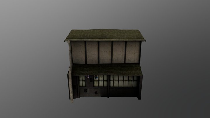 House2-Cityscene-Kyoto 3D Model