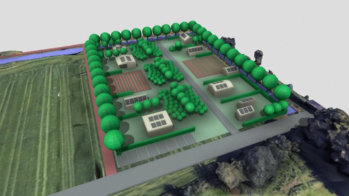 Gewandeweg Gmaps Okt2025.fbx 3D Model