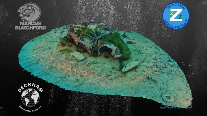 VW Beetle in Capernwray 3D Model