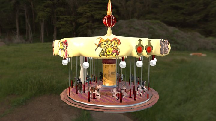 carrousel 3D Model