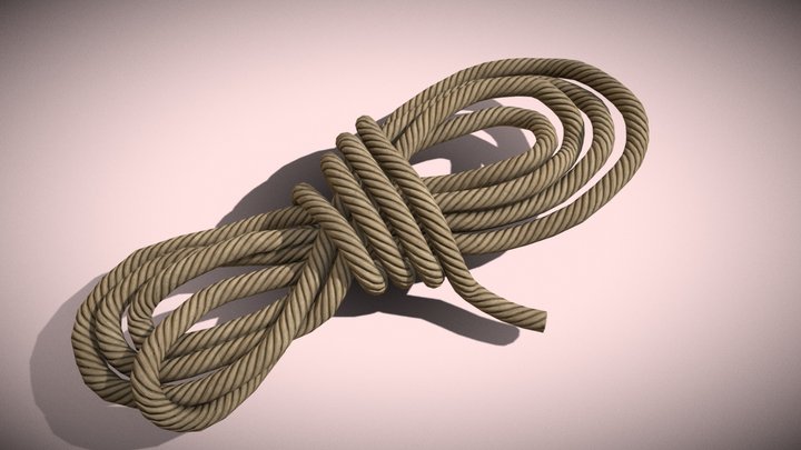 Rope Pile 3D Model