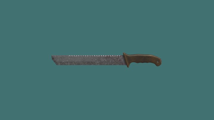 Machete 3D Model