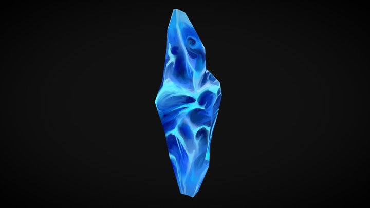 Icicle - stylized 3D Model