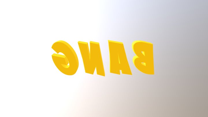 Cracker Animated Bang 3D Model