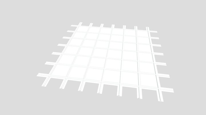 Asma Tavan(Suspended Ceiling) 3D Model