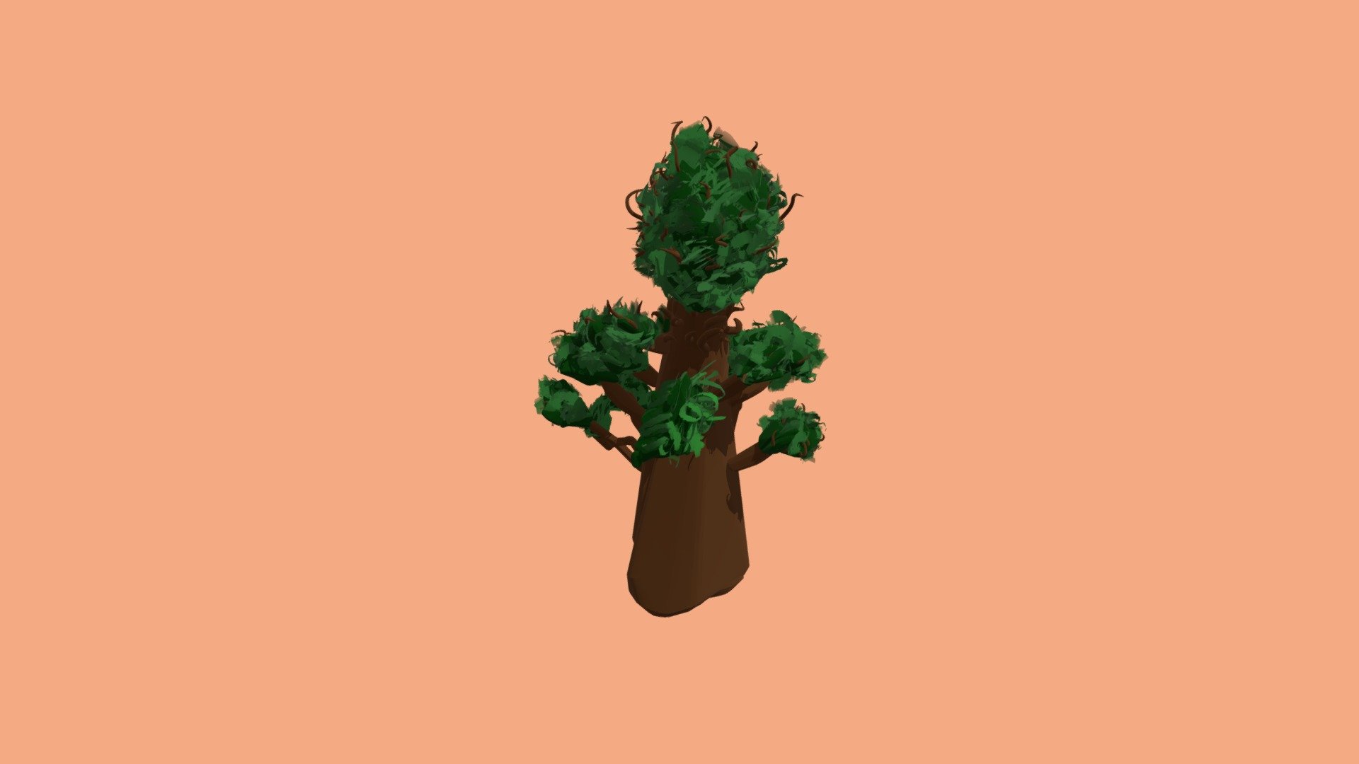 First tree - Download Free 3D model by RenLilly [1d8f976] - Sketchfab