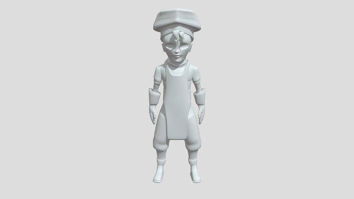 DnD_ Chef_ Render 3D Model