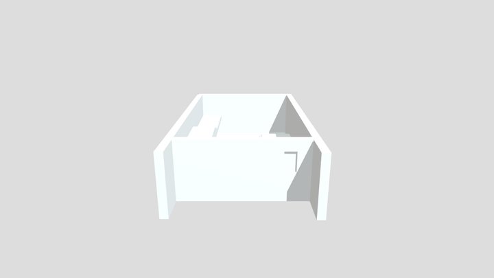 squid game glass bridge waiting 3D Model