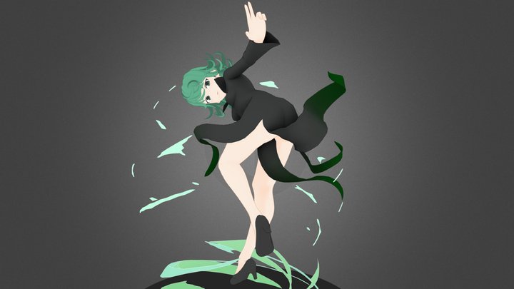 Tatsumaki/One Punch-Man 3D Model