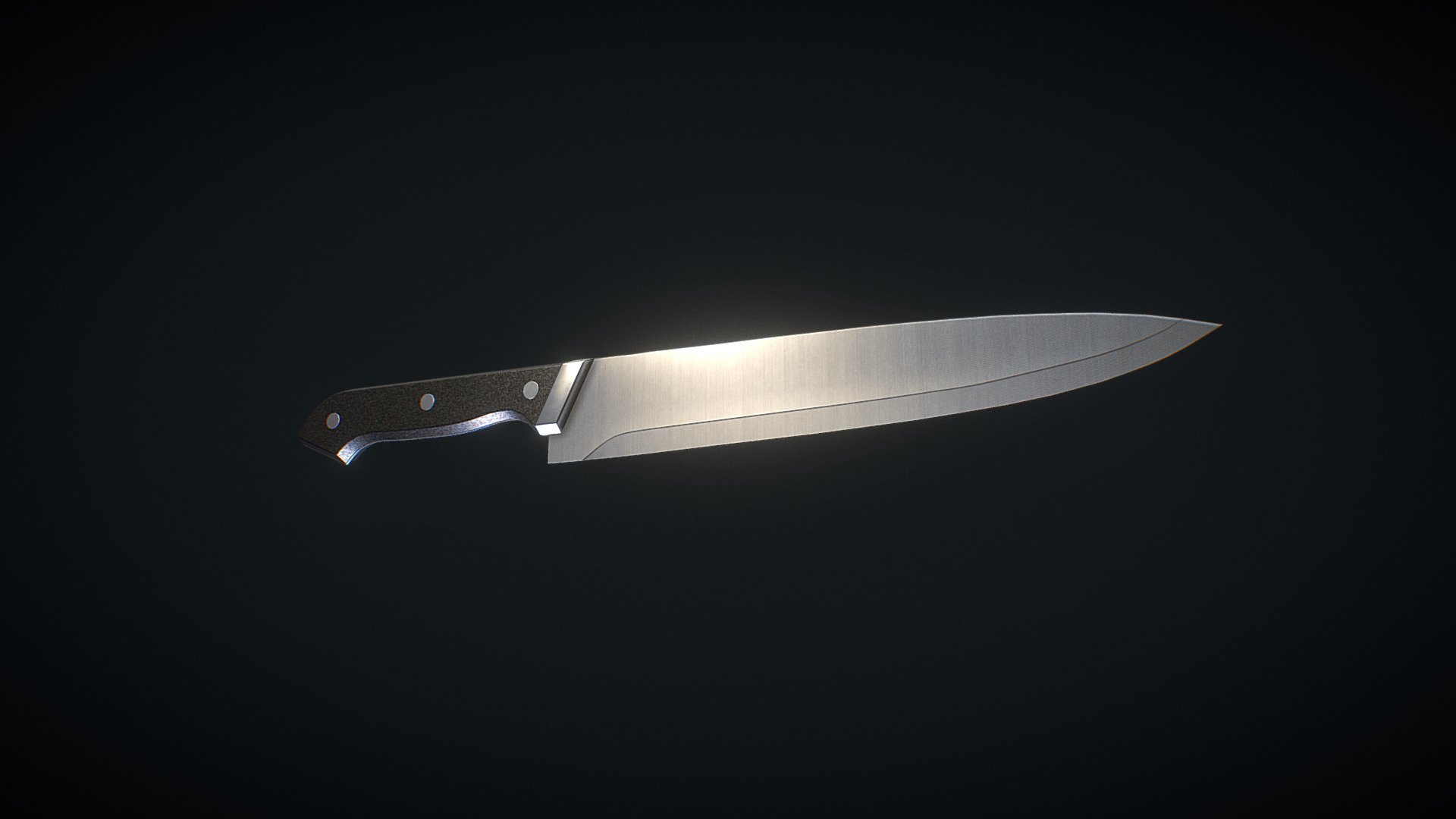 Kitchen Knife - Download Free 3D model by Bornx [1d91ba7] - Sketchfab