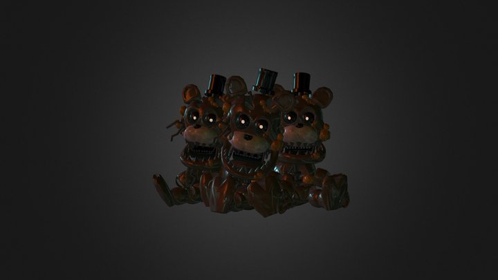 Infected Freddles - Twisted Reality 3D Model