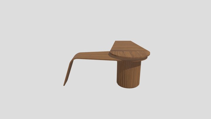 Office Desk 3D Model