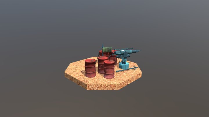 Rustborn - Unwrap 2 More detailed props 3D Model
