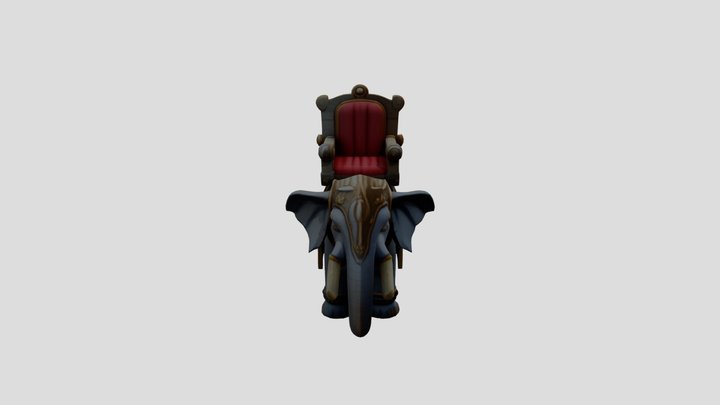 Elephant Test 3D Model