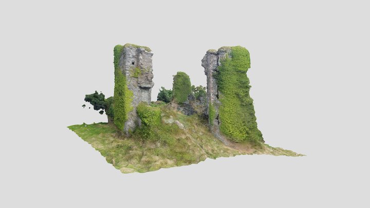 Caislean Northburg  - Entrance Tower 3D Model