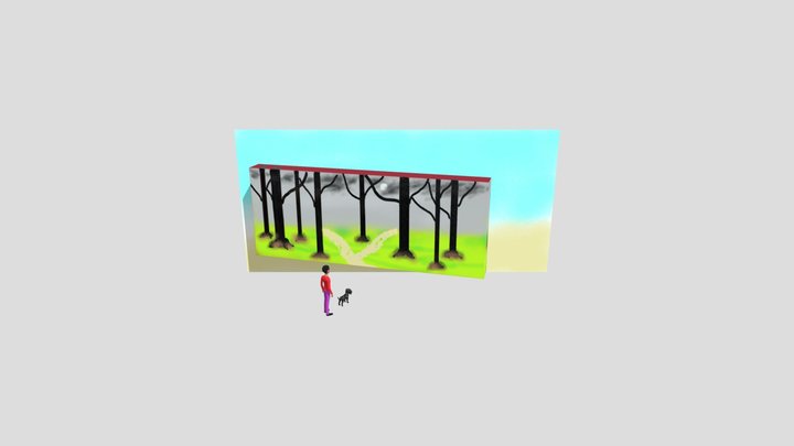 wall paint 3D Model