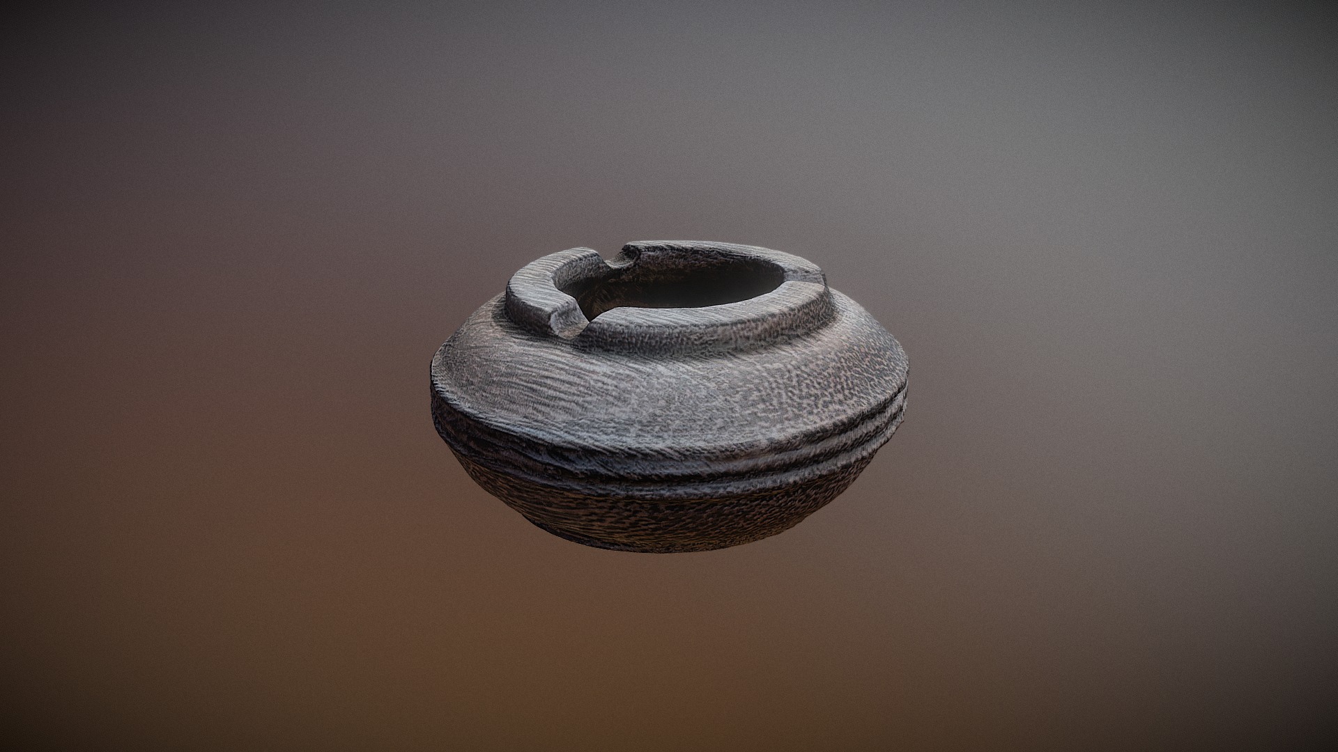 3D model Ashtray - This is a 3D model of the Ashtray. The 3D model is about a close-up of a ring.