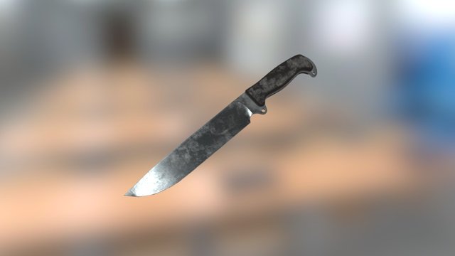 Knife 3D Model