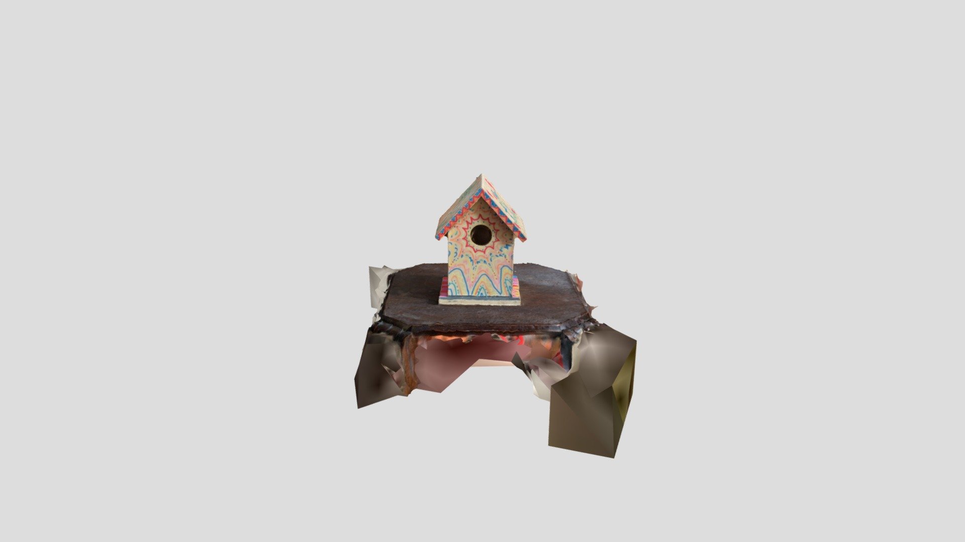 Painted Birdhouse