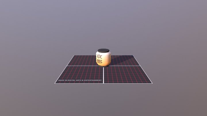 Lantern Kyoto 3D Model