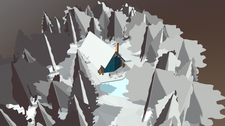 Lake House 2 3D Model