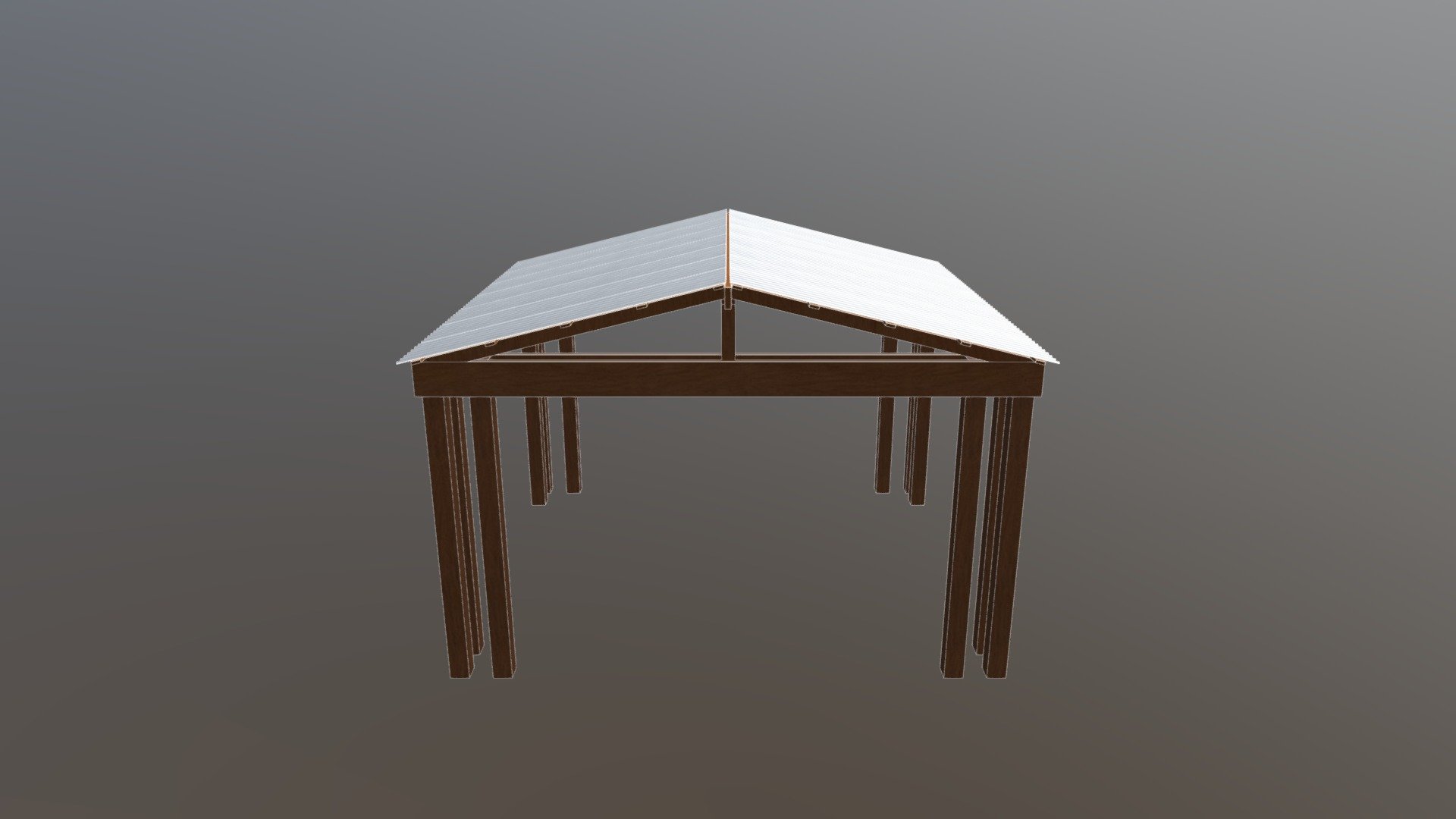 Patio Cover - 3D model by profbrice [1d96e55] - Sketchfab