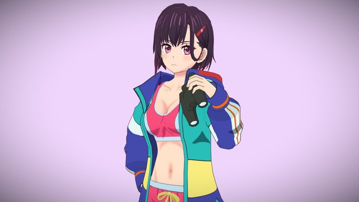 Shizuka Mikazuki (ZOM100) 3D Model