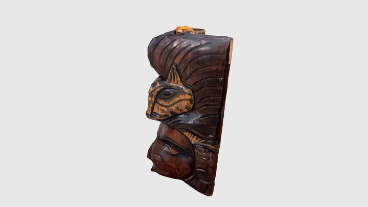 Painted Mask found in Belize