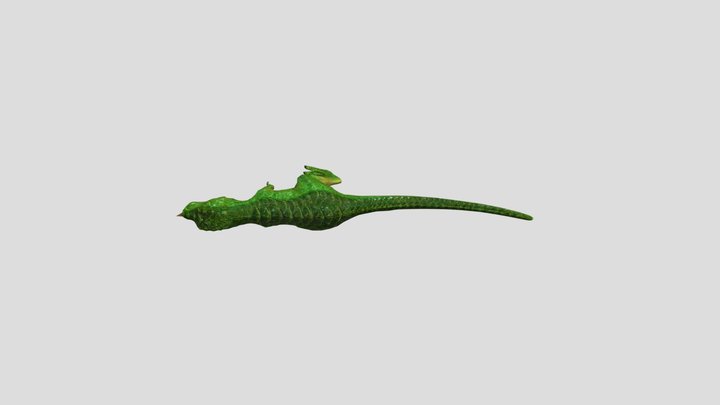 T Rex Green Dinosaur Tyrannosaurus 3D Model